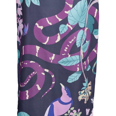 Agatha All Alone(2024) Agatha Harkness Printed Robe Cosplay Costume Halloween Carnival Outfit