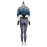 Agatha: All Along (2024) Rio Vidal Women Green Cosplay Costume Halloween Carnival Outfit