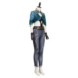 Agatha: All Along (2024) Rio Vidal Women Green Cosplay Costume Halloween Carnival Outfit