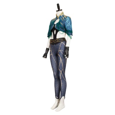 Agatha: All Along (2024) Rio Vidal Women Green Cosplay Costume Halloween Carnival Outfit