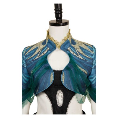 Agatha: All Along (2024) Rio Vidal Women Green Cosplay Costume Halloween Carnival Outfit