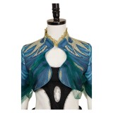 Agatha: All Along (2024) Rio Vidal Women Green Cosplay Costume Halloween Carnival Outfit