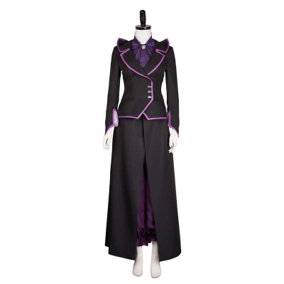Agatha: All Alone Agatha Harkness Women Witch Dress Cosplay Costume Halloween Carnival Outfit