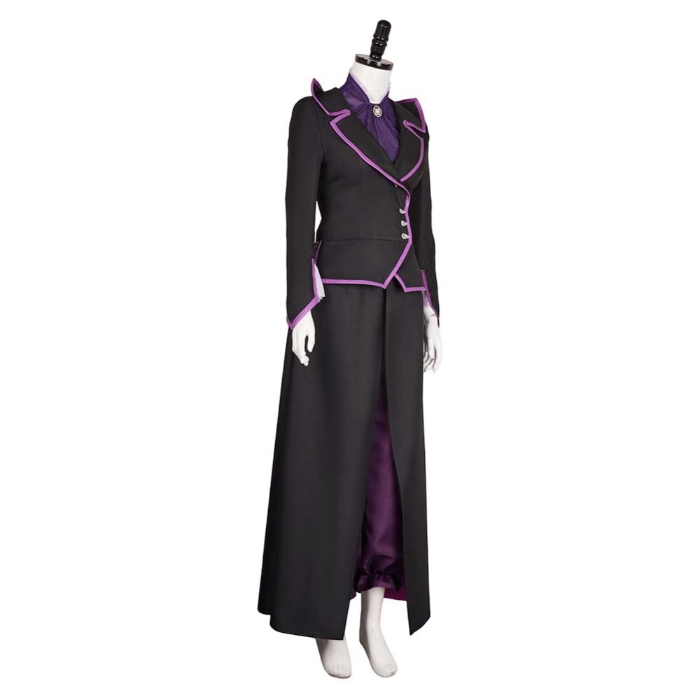 Agatha: All Alone Agatha Harkness Women Witch Dress Cosplay Costume Halloween Carnival Outfit