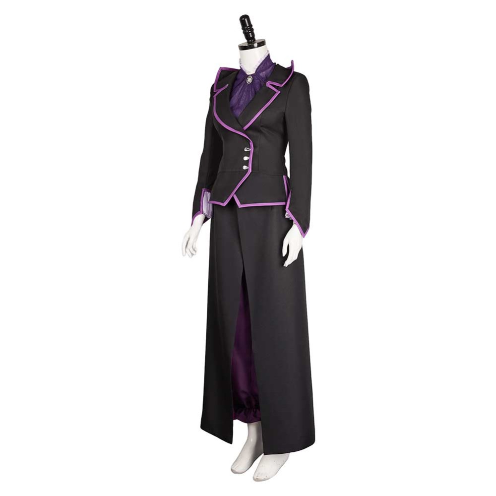 Agatha: All Alone Agatha Harkness Women Witch Dress Cosplay Costume Halloween Carnival Outfit