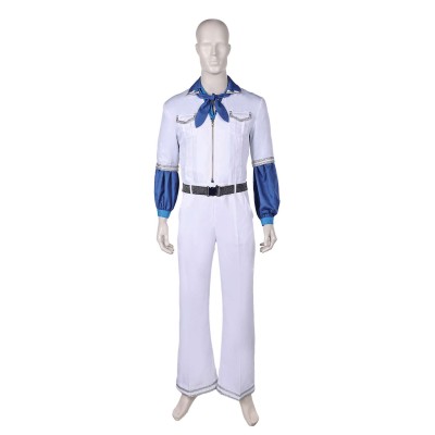 ABBA Retro 1970S Benny Anderson Jumpsuit Suit Cosplay Costume Halloween Carnival Outfit
