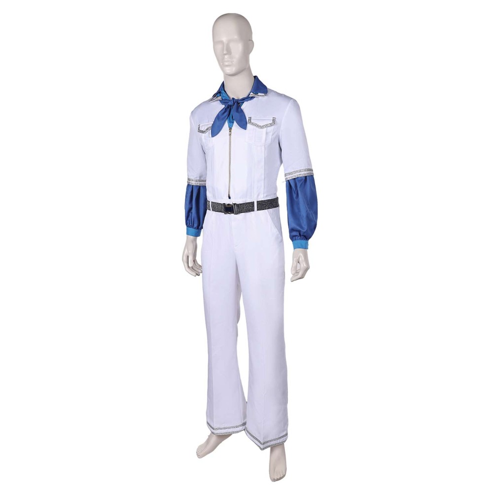 ABBA Retro 1970S Benny Anderson Jumpsuit Suit Cosplay Costume Halloween Carnival Outfit