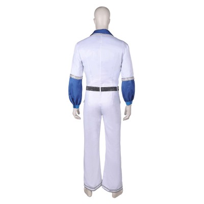 ABBA Retro 1970S Benny Anderson Jumpsuit Suit Cosplay Costume Halloween Carnival Outfit