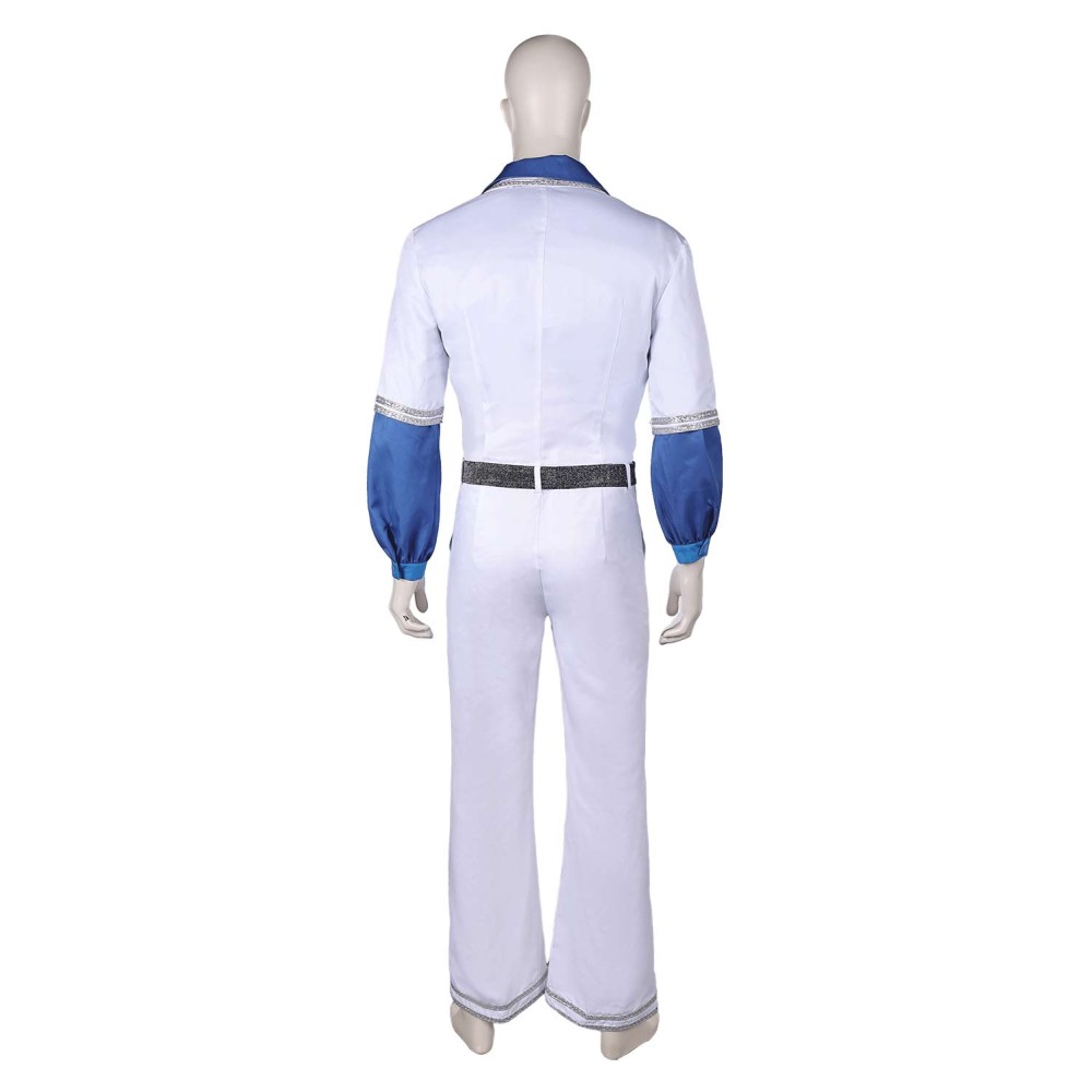 ABBA Retro 1970S Benny Anderson Jumpsuit Suit Cosplay Costume Halloween Carnival Outfit