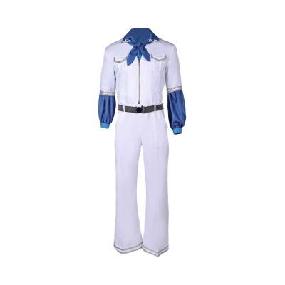 ABBA Retro 1970S Benny Anderson Jumpsuit Suit Cosplay Costume Halloween Carnival Outfit