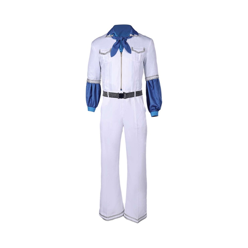 ABBA Retro 1970S Benny Anderson Jumpsuit Suit Cosplay Costume Halloween Carnival Outfit