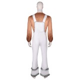 ABBA Bjorn Ulvaeus Retro 70S Overalls Set Suit Cosplay Costume Halloween Carnival Outfit