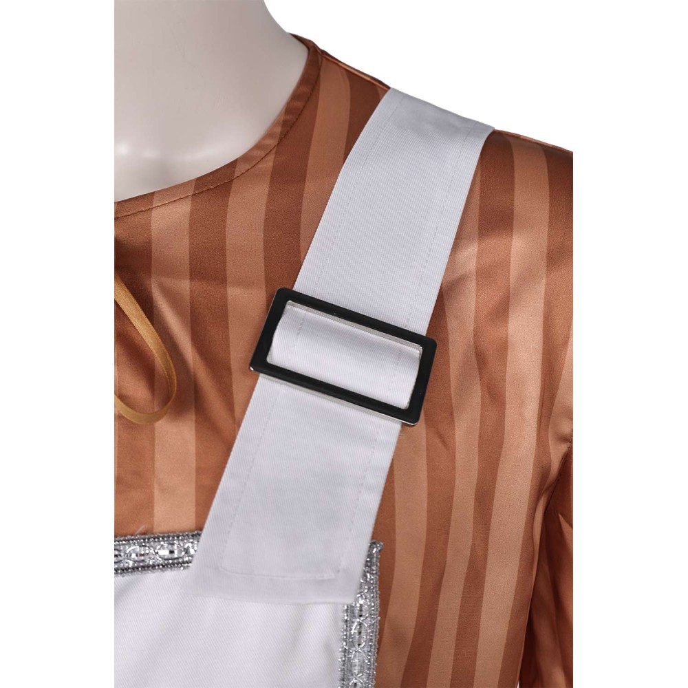 ABBA Bjorn Ulvaeus Retro 70S Overalls Set Suit Cosplay Costume Halloween Carnival Outfit