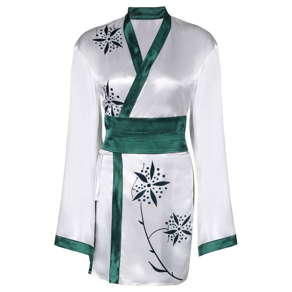 ABBA Anni-Frid Synni Lyngstad Retro 70S Women Short Robe Suit Cosplay Costume Halloween Carnival Outfit