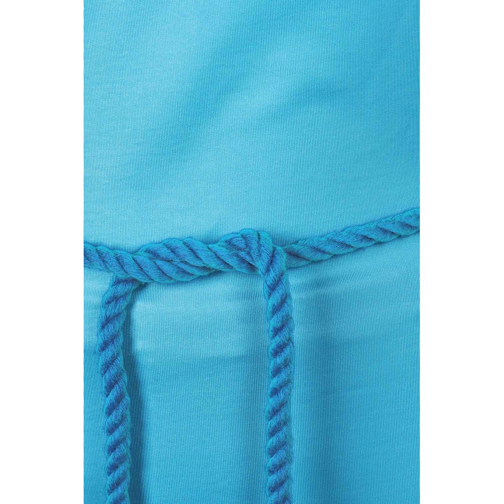 ABBA Anni-Frid Synni Lyngstad Retro 70s Blue Printed Set Suit Cosplay Costume Halloween Carnival Outfit