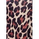 ABBA Anni-Frid Synni Lyngstad Leopard-printed Bodysuit Retro Suit Cosplay Costume Halloween Carnival Outfit