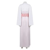 ABBA Anni-Frid Synni Lyngstad Pink Robe Dress Party Cosplay Costume Halloween Carnival Outfit