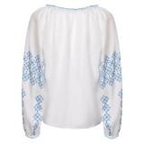 ABBA Anni-Frid Synni Lyngstad 80s Retro Top Shirt Party Cosplay Costume Halloween Carnival