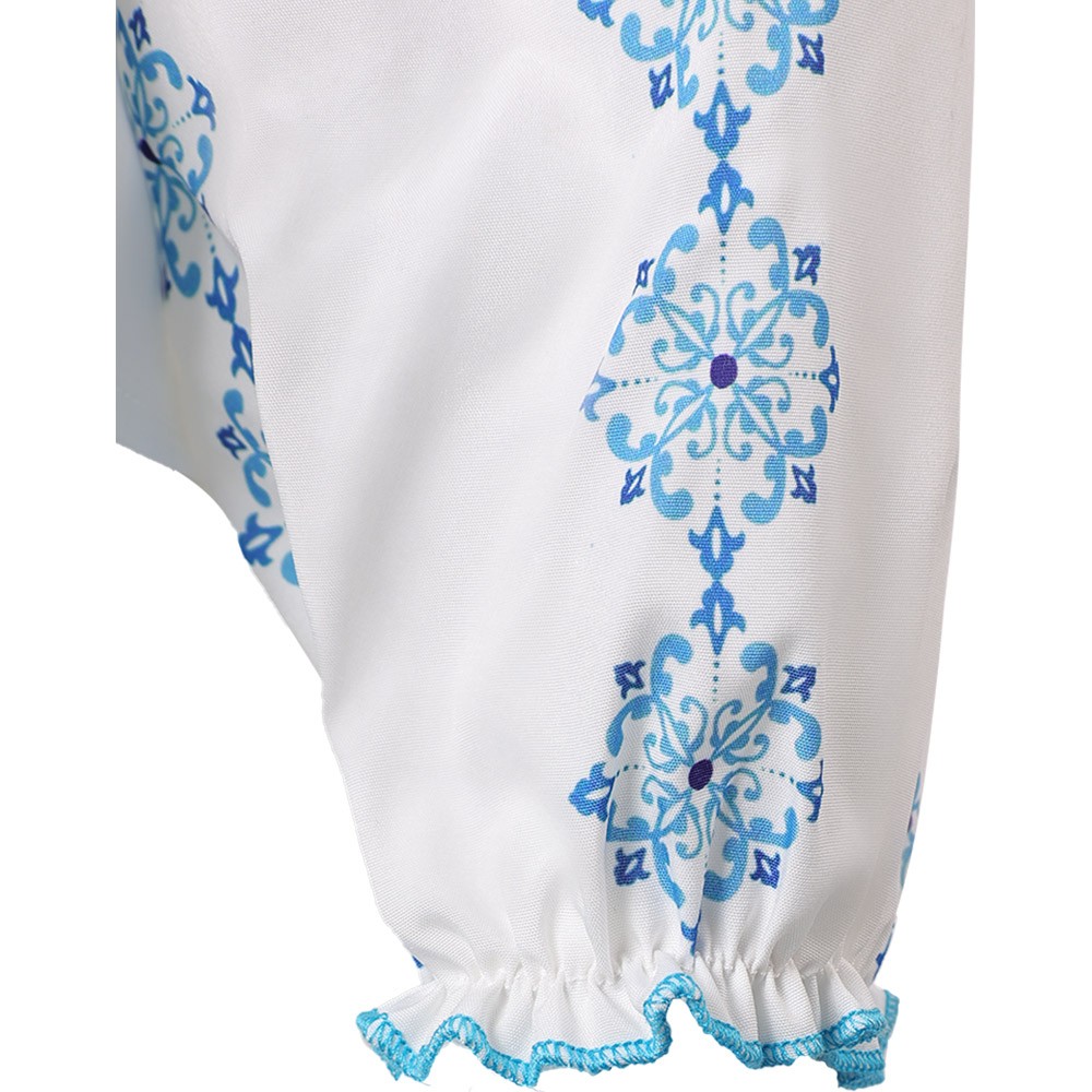 ABBA Anni-Frid Synni Lyngstad 80s Retro Top Shirt Party Cosplay Costume Halloween Carnival