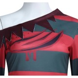 A Nightmare On Elm Street Freddy Krueger Red Classic Cosplay Costume Halloween Carnival Outfit