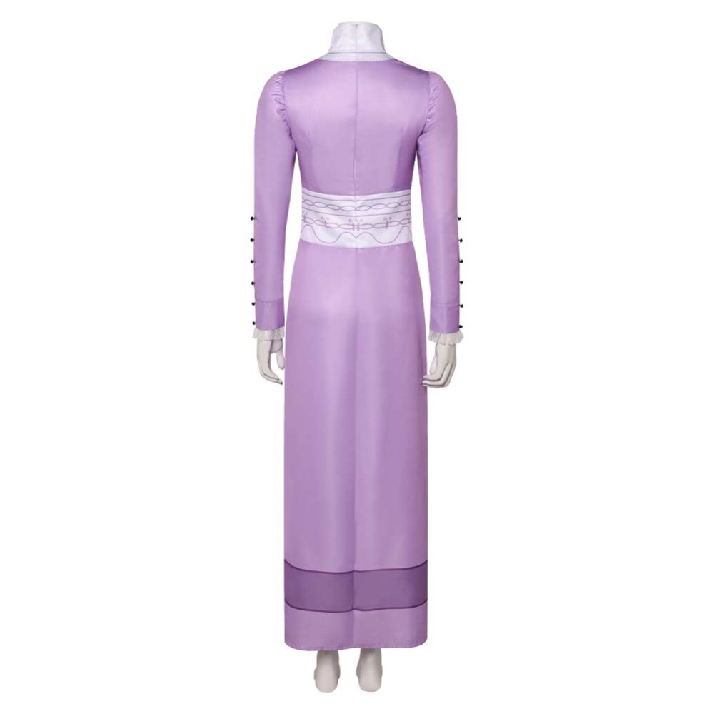 A Monster in Paris Lucille Purple Dress Party Cosplay Costume Halloween Carnival