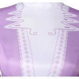 A Monster in Paris Lucille Purple Dress Party Cosplay Costume Halloween Carnival