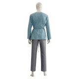 A Knight of the Seven Kingdoms Dunk Blue Cosplay Costume Halloween Carnival Outfit