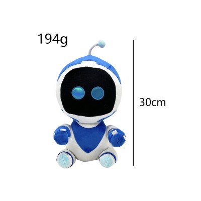 30CM Astro Bot Plush Toys Cartoon Soft Stuffed Dolls Accessories Cosplay Costume Halloween Carnival