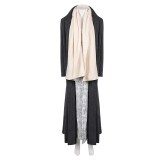 28 Years Later Isla Coat Dress Scraf Set Party Cosplay Costume Halloween Carnival Outfit
