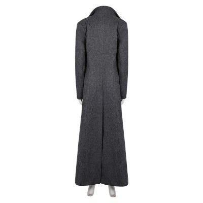 28 Years Later Isla Coat Dress Scraf Set Party Cosplay Costume Halloween Carnival Outfit