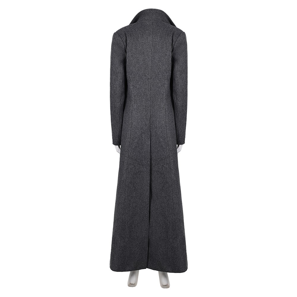 28 Years Later Isla Coat Dress Scraf Set Party Cosplay Costume Halloween Carnival Outfit