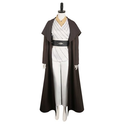 The Acolyte Master Indara White Jedi Set Suit Cosplay Costume Halloween Carnival Outfit