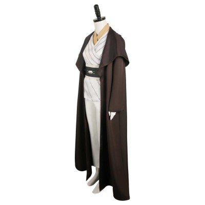 The Acolyte Master Indara White Jedi Set Suit Cosplay Costume Halloween Carnival Outfit