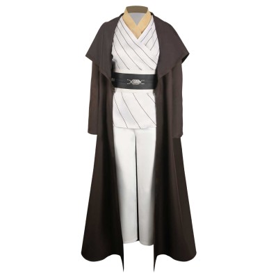 The Acolyte Master Indara White Jedi Set Suit Cosplay Costume Halloween Carnival Outfit