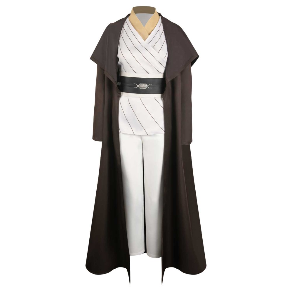 The Acolyte Master Indara White Jedi Set Suit Cosplay Costume Halloween Carnival Outfit