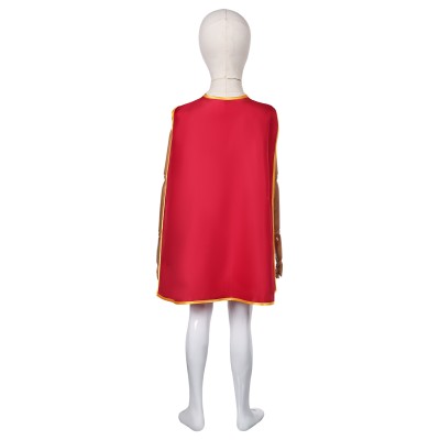 2024 Po Kids Children Cloak Suit Cosplay Costume Halloween Carnival Outfit