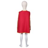 2024 Po Kids Children Cloak Suit Cosplay Costume Halloween Carnival Outfit