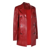 2024 Madame Web Cassandra Webb&nbsp;Women Leather Coat Suit Cosplay Costume Halloween Carnival Outfit