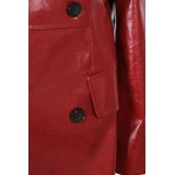2024 Madame Web Cassandra Webb&nbsp;Women Leather Coat Suit Cosplay Costume Halloween Carnival Outfit