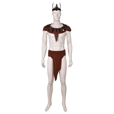 2024 Kingdom of the Planet of the Apes Proximus Caesar King Suit Cosplay Costume Halloween Carnival Outfit
