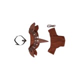 2024 Kingdom of the Planet of the Apes Proximus Caesar King Suit Cosplay Costume Halloween Carnival Outfit
