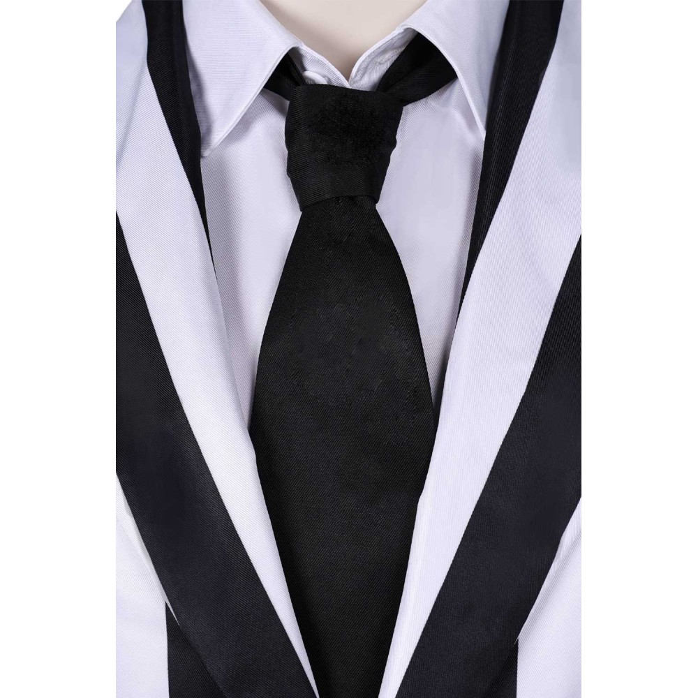 2024 Beetlejuice Beetlejuice Striped Suit Cosplay Costume Halloween Carnival Outfit