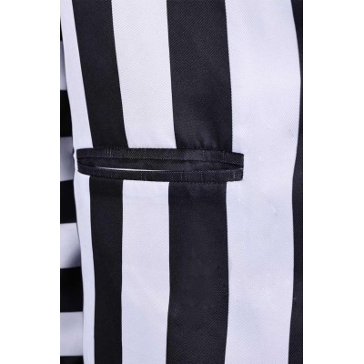2024 Beetlejuice Beetlejuice Striped Suit Cosplay Costume Halloween Carnival Outfit