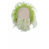 2024 Beetlejuice 2 Beetlejuice Lydia Deetz Wig Heat Resistant Synthetic Hair Accessories Cosplay Costume Halloween Carnival