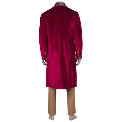 Wonka 2023 Wonka Suit Cosplay Costume Halloween Carnival Outfit