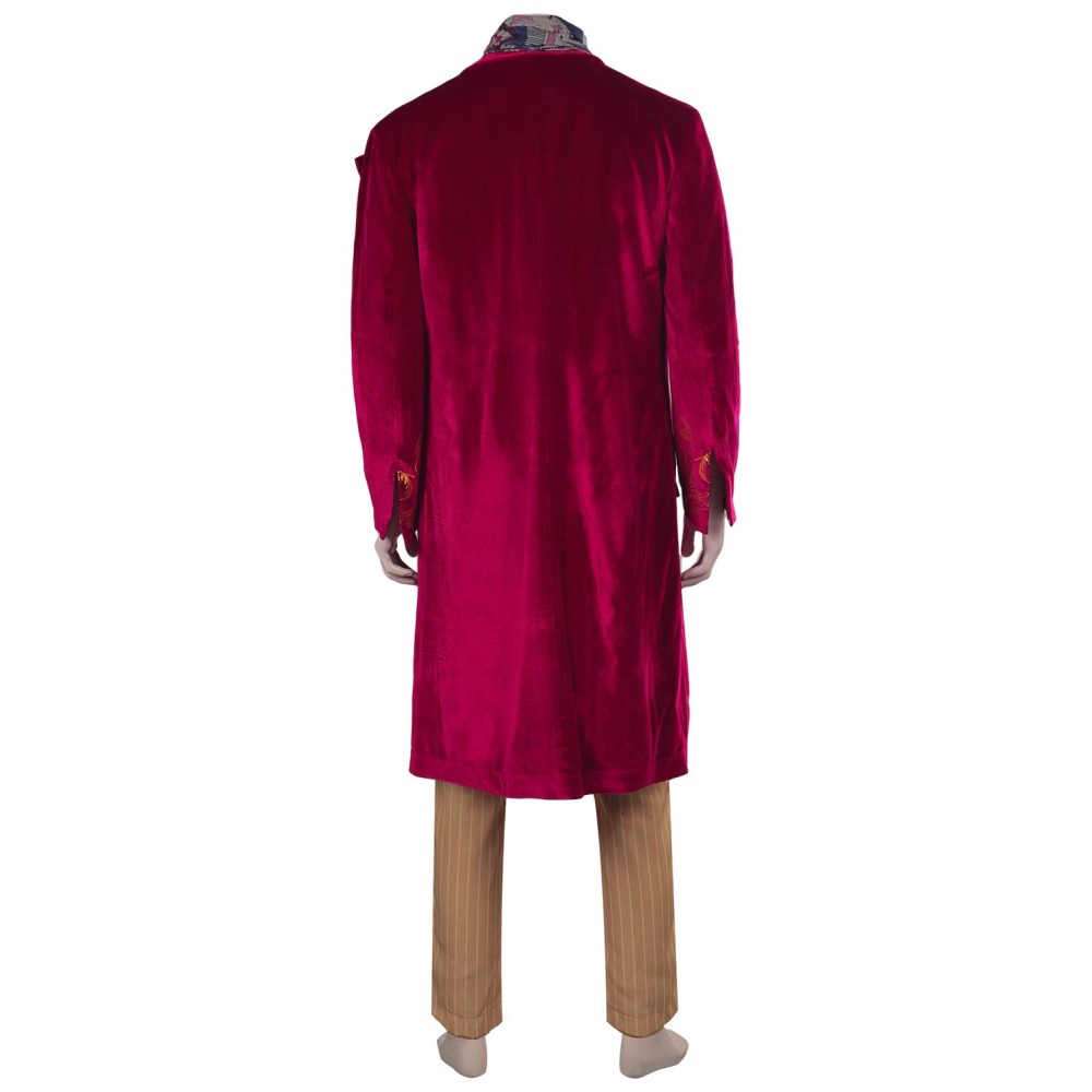 Wonka 2023 Wonka Suit Cosplay Costume Halloween Carnival Outfit