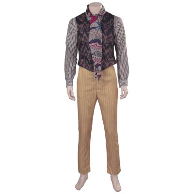 Wonka 2023 Wonka Suit Cosplay Costume Halloween Carnival Outfit