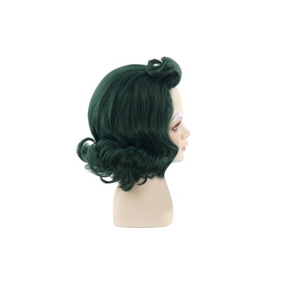 2023 Wonka Oompa-Loompa Kids Wig With Accessories Heat Resistant Synthetic Hair Party Props Cosplay Costume Halloween Carnival