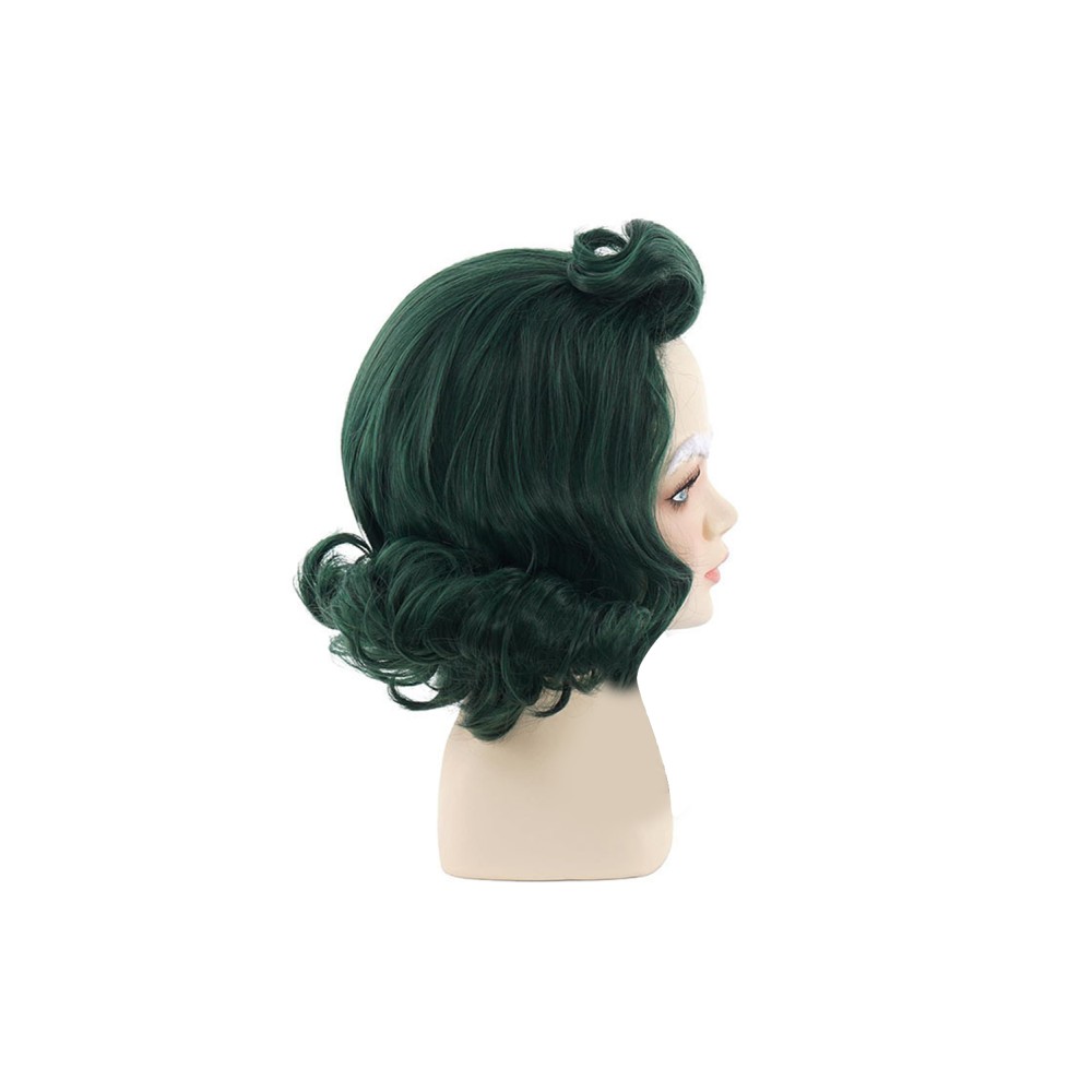 2023 Wonka Oompa-Loompa Kids Wig With Accessories Heat Resistant Synthetic Hair Party Props Cosplay Costume Halloween Carnival