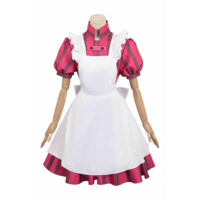 2023 The Boy and the Heron Himi Women Fantasy Maid Dress With Apron Suit Cosplay Costume Halloween Carnival Outfit